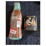 Coca-Cola tin lot