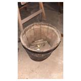 Vintage Wooden Bucket
