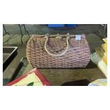 Vintage Woven Handbag
