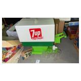 Vintage 7 Up "The Uncola" toy soda fountain