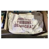 Vintage Johnstown Tribune Democrat Paper Bag