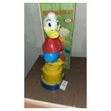 Vintage Donald Duck Musical Pop Up Toy