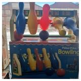 Vintage fisher price bowling