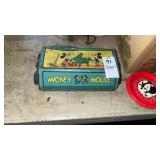 1930s Mickey Mouse tin litho floor sweeper,
