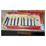 Vintage Diamond Ray Jeweled Candles