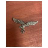 WWII German Lutfwaffe visor cap pin