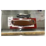 American Buffalo Pocket Knife w other knife
