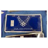 2 U.S. Air Force License Plates