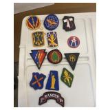 Military unit patches