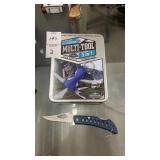 All purpose multi tool and Mini Folding Knife