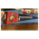3 Marine Corps Pennant Flag