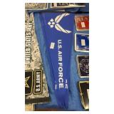 3 U.S. Air Force Pennant Flags