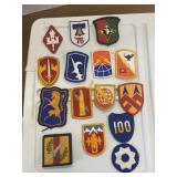 Military unit patches