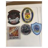 Decorative naval patches