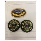 U.S Army decorative patches