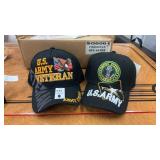 2 Army Veteran Hats