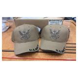 2 NEW Navy Hats