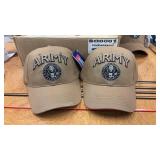 2 NEW Army Hats