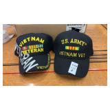 2 NEW U. S. Army Vietnam Vet Hats