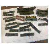 U.S Army uniform, name tape tapes