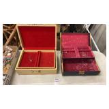 2 Vintage Jewelry Boxes