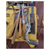 Hand saws and misc tools