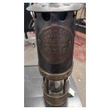 Ackroyd & best brass & steel lantern