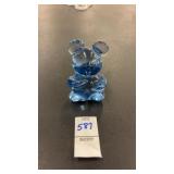 Blue Glass Koala Bear Paperweight United States