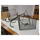 Wire baskets for mine