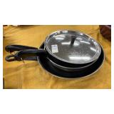 2 New Faberware Frying Pans & 1 other pan