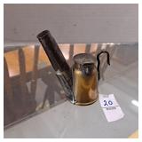 Antique Brass Coal Miner