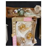 Vintage Christmas ornament lot