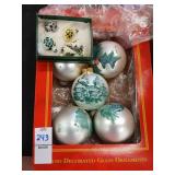 Vintage Christmas ornament lot