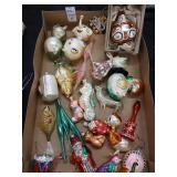 Vintage Christmas ornament lot