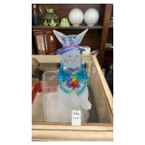 Frosted Acrylic Bunny Figurine