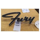 Plymouth fury emblem