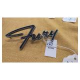 Plymouth fury emblem