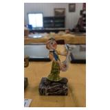 2 Vintage Fontanini clown figurines