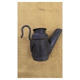 Antique tea pot lamp