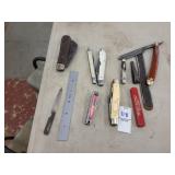 Assortment of knives