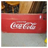 Coca-Cola metal 40 1/2 x 19 1/2