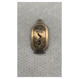 Vtg Egypt Sterling Silver 925 Cartouche Pendant