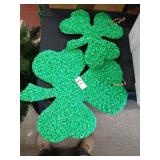 Vintage popcorn plastic St. Patricks day decor