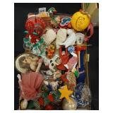 Lot of vintage Christmas and misc. ornaments