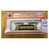 Bachman N Scale Brill Trolley Car