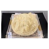 2 Italy Alabaster Collectorï¿½s Plates