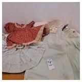 Assorted doll clothes