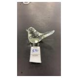 Vintage Wedgwood Crystal Bird Figurine
