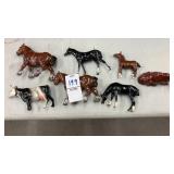 Miniature Cast Animal Figures