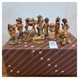 Vintage ANRI Juan Ferrandiz Nativity figures,